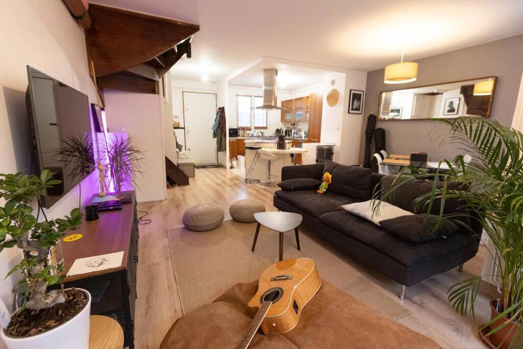 Le Jitaku- Magnifique Duplex - 15Min Disneyland Lognes Dış mekan fotoğraf